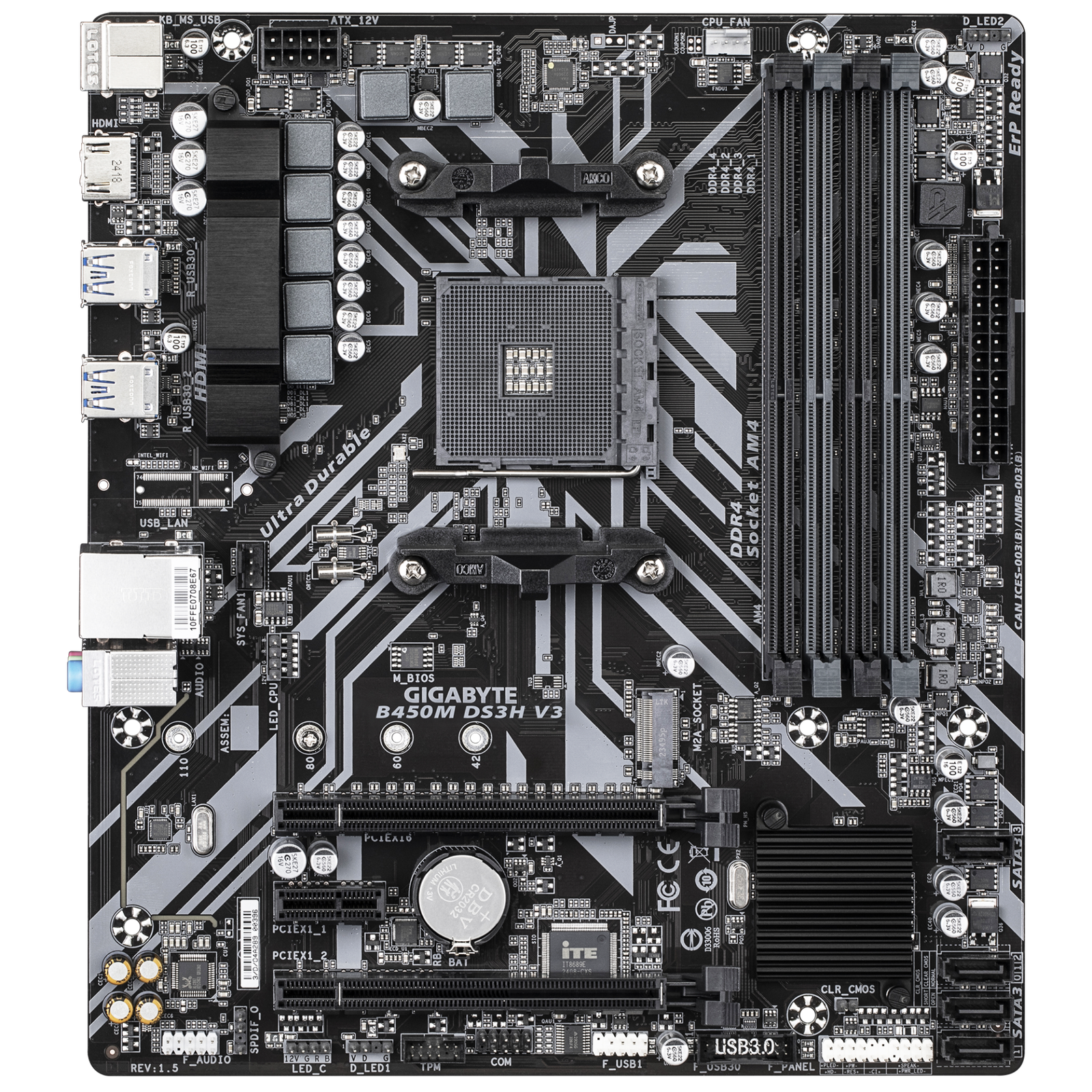 Gigabyte B450M DS3H V3 2