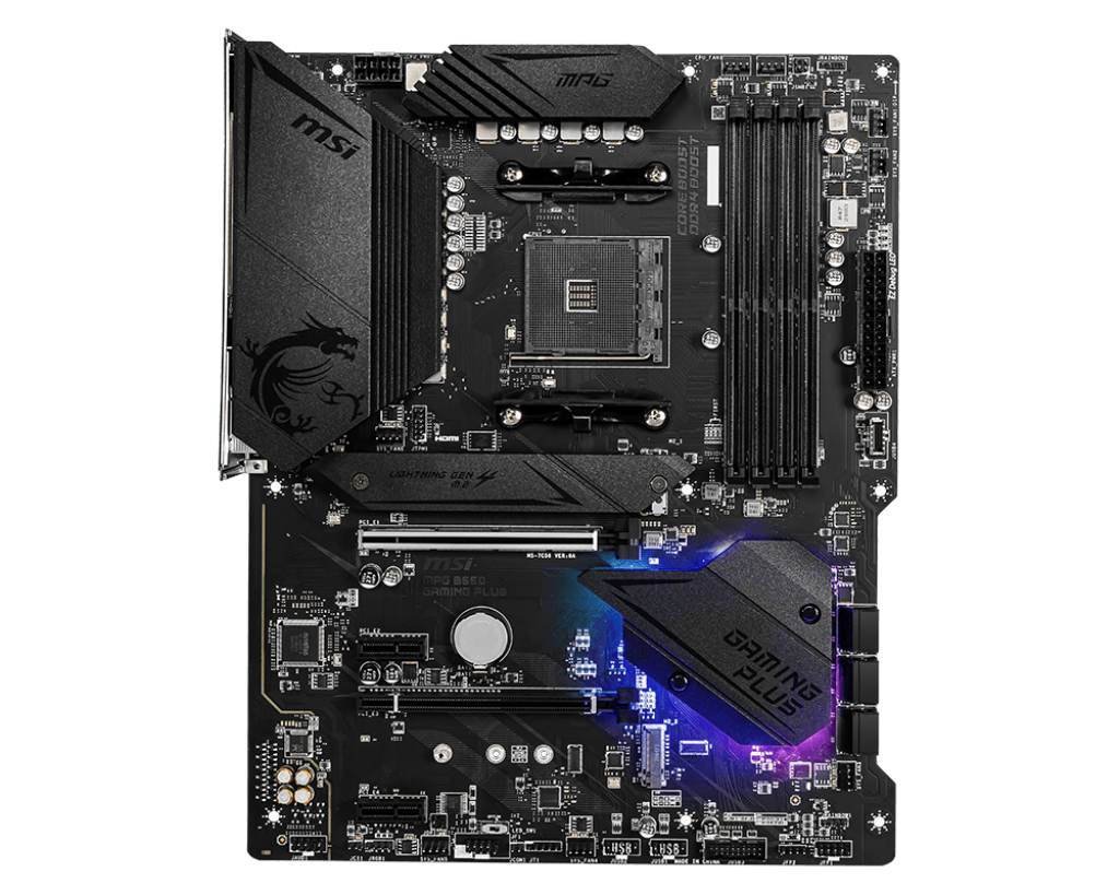 MSI MPG B550 Gaming Plus ATX AM4 Motherboard 3