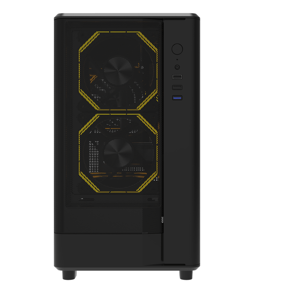 Darkflash DB330M Mesh MATX Case (Black) 4