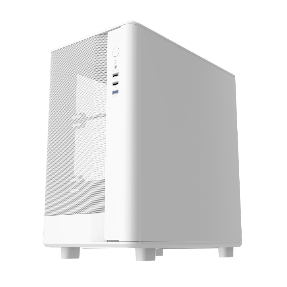 Darkflash DB330M Mesh MATX Case (White) 7
