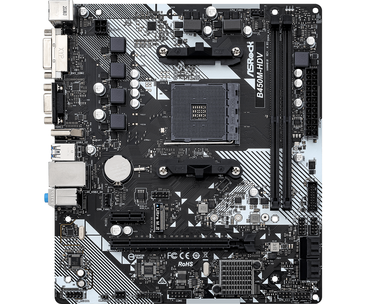 Asrock B450M-HDV R4.0 2