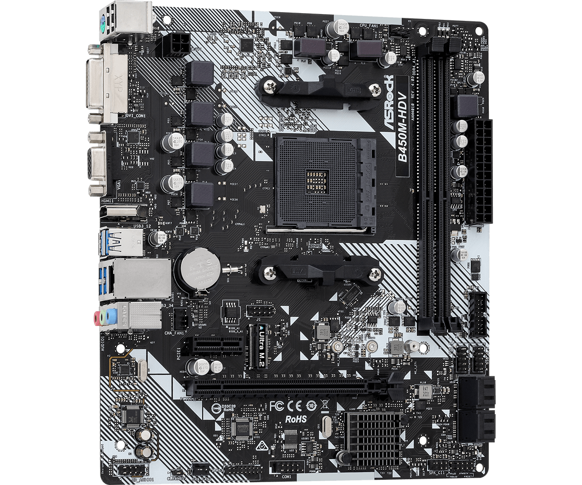 Asrock B450M-HDV R4.0 4