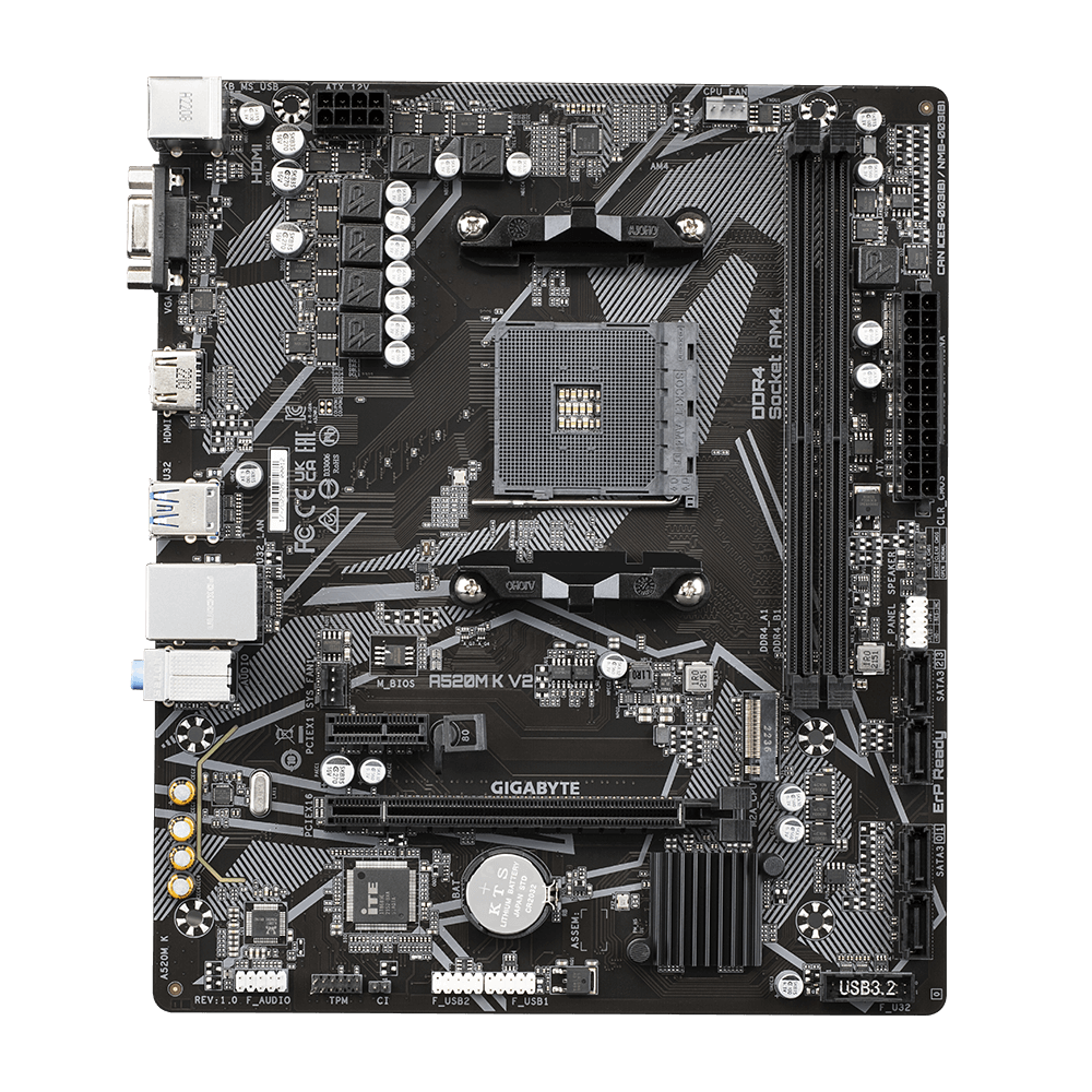 Gigabyte A520M K V2 2