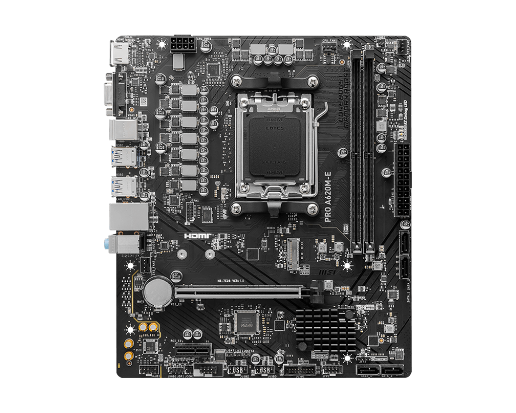 MSI Pro A620M-E 2