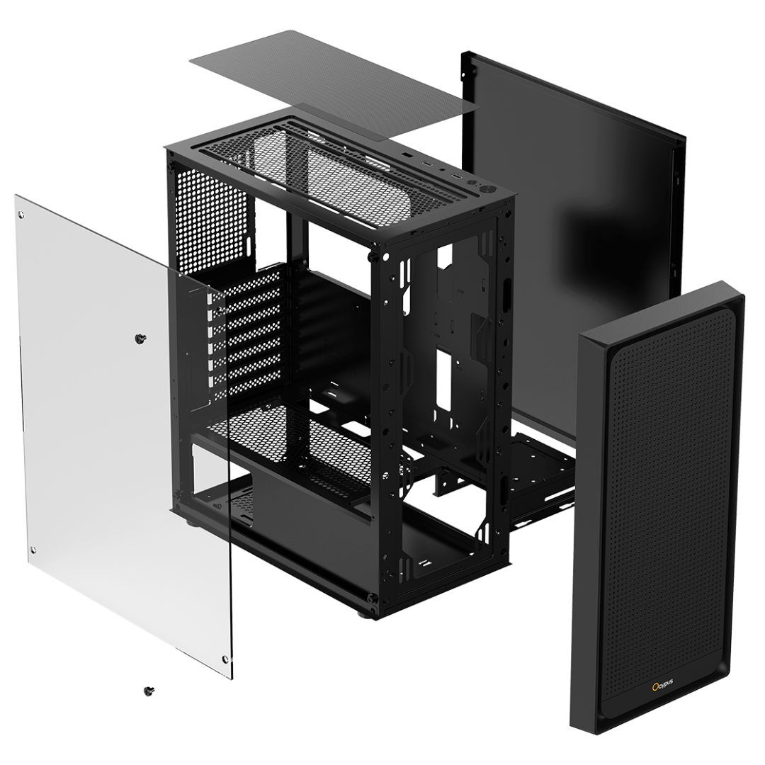 Ocypus Gamma C50 MATX Case (Black) 6