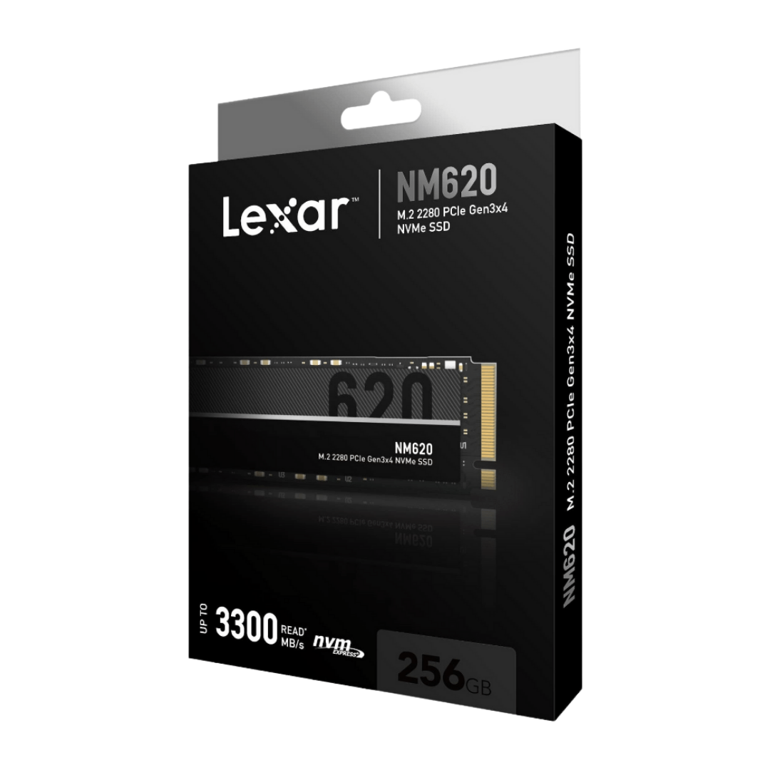 Lexar NM620 256GB PCIE Gen3x4 M.2 NVME Solid State Drive (SSD) 3