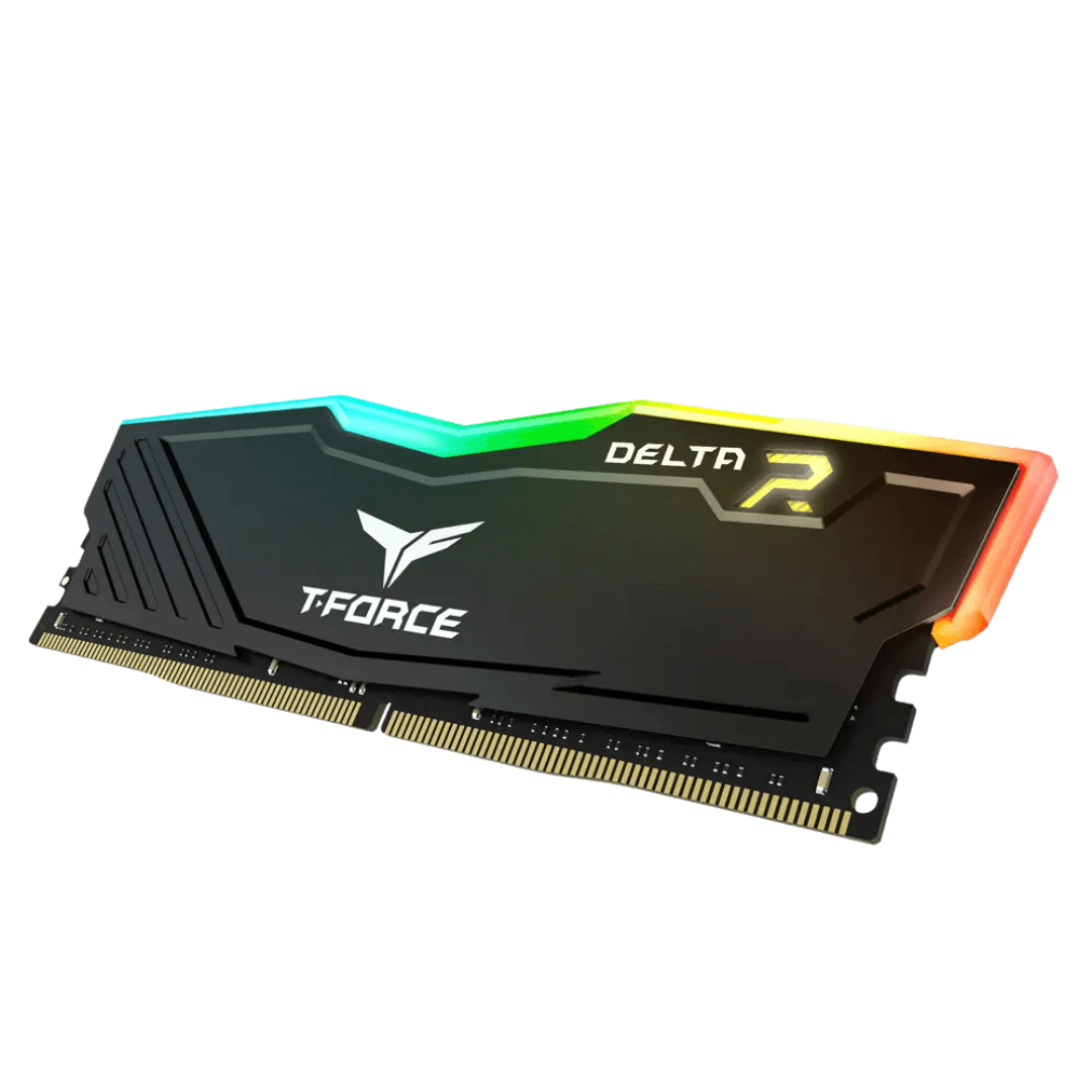 TeamGroup T-Force Delta RGB 16GB (2x8GB) 3200MHz DDR4 Desktop Memory Kit - Black 3