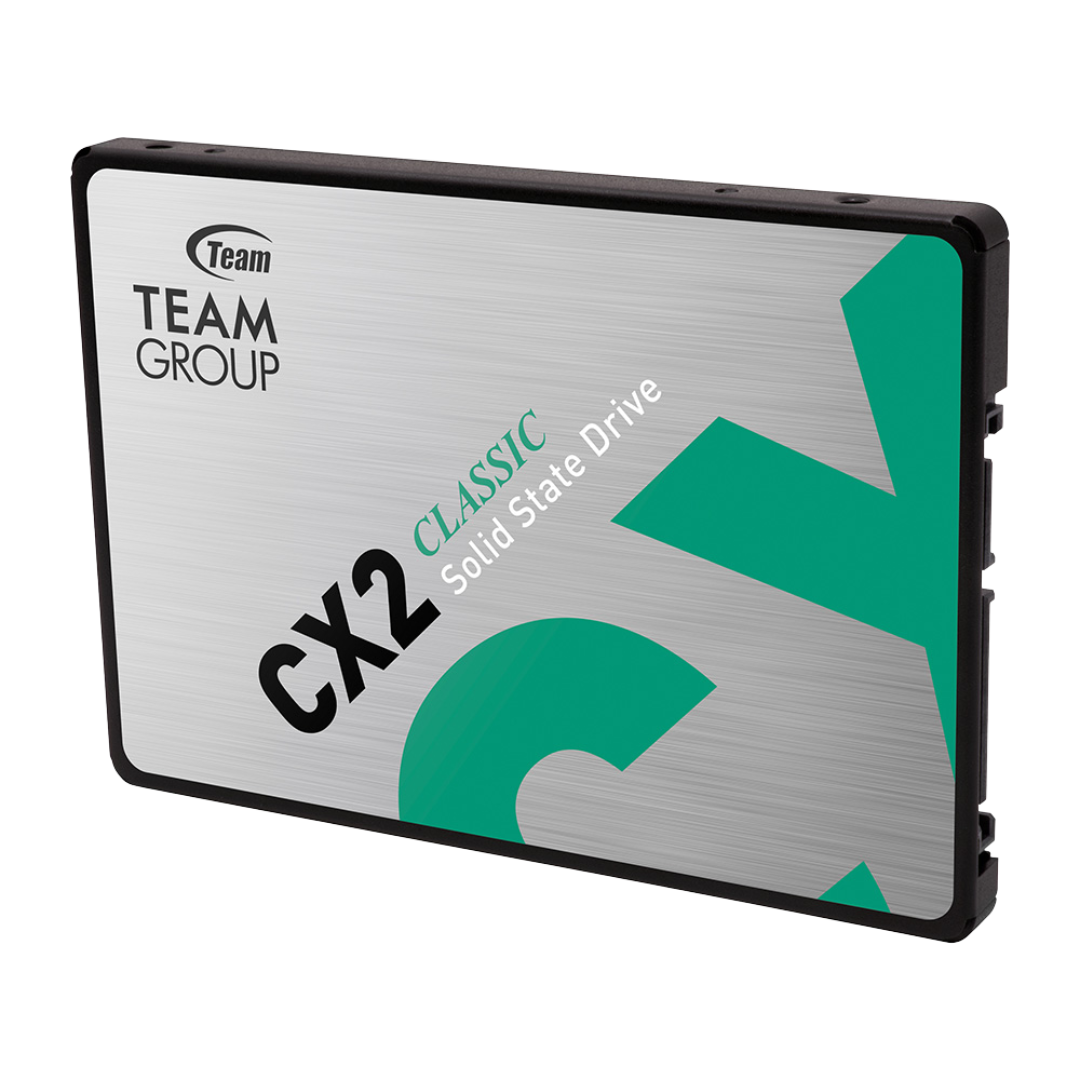 TeamGroup CX2 2.5" 512GB SATA III 3D NAND Internal Solid State Drive (SSD) 2