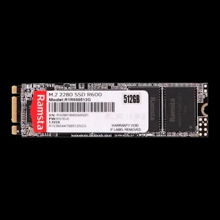 512GB Ramsta R600 NGFF M.2 Solid State Drive