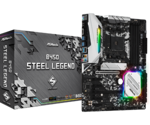 Asrock B450 Steel Legend ATX AM4 Motherboard