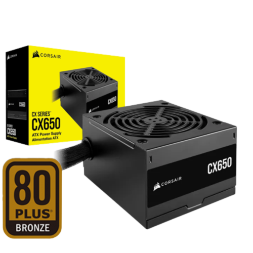 Corsair-CX650-80-Plus-Bronze-PSU CORSAIR CX SERIES CX650 650W 80 PLUS BRONZE