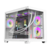 DarkFlash C285MP Exquisite M-ATX Dual Chamber Case