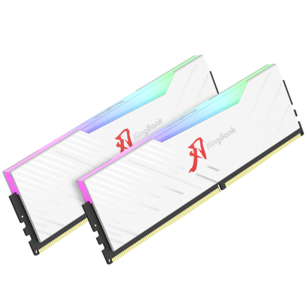 16GB (2x8GB) KINGBANK SHARPBLADE 3200MHZ RGB - WHITE