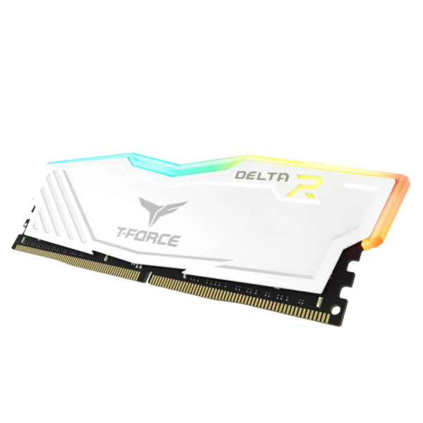 Team-Group-TForce-Delta-RGB-DDR4-White-2 16GB (2x8GB) TEAM GROUP T-FORCE DELTA RGB 3600MHz (WHITE)
