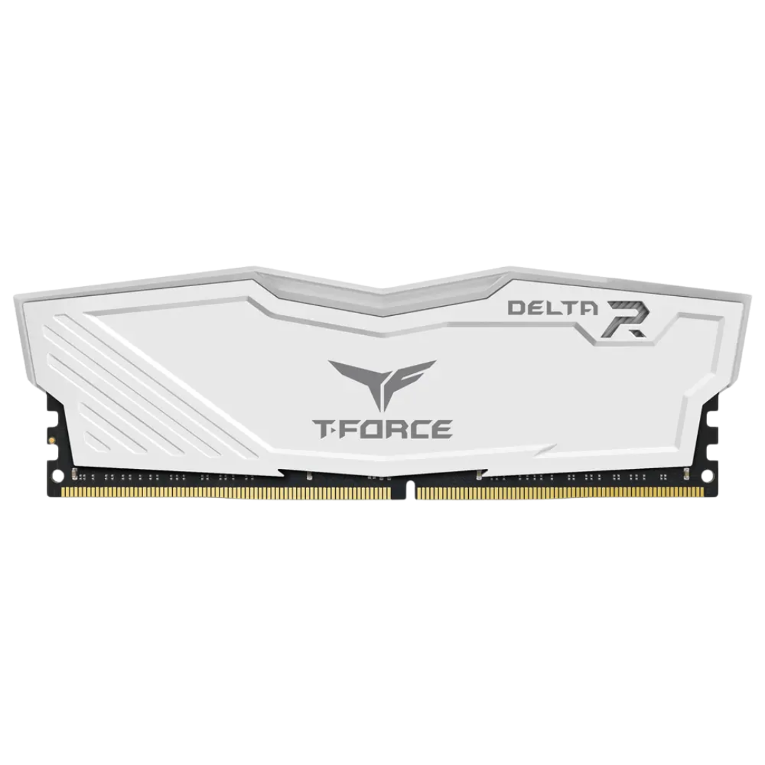 TeamGroup T-Force Delta RGB 16GB (2x8GB) 3200MHz DDR4 Desktop Memory Kit - White 2