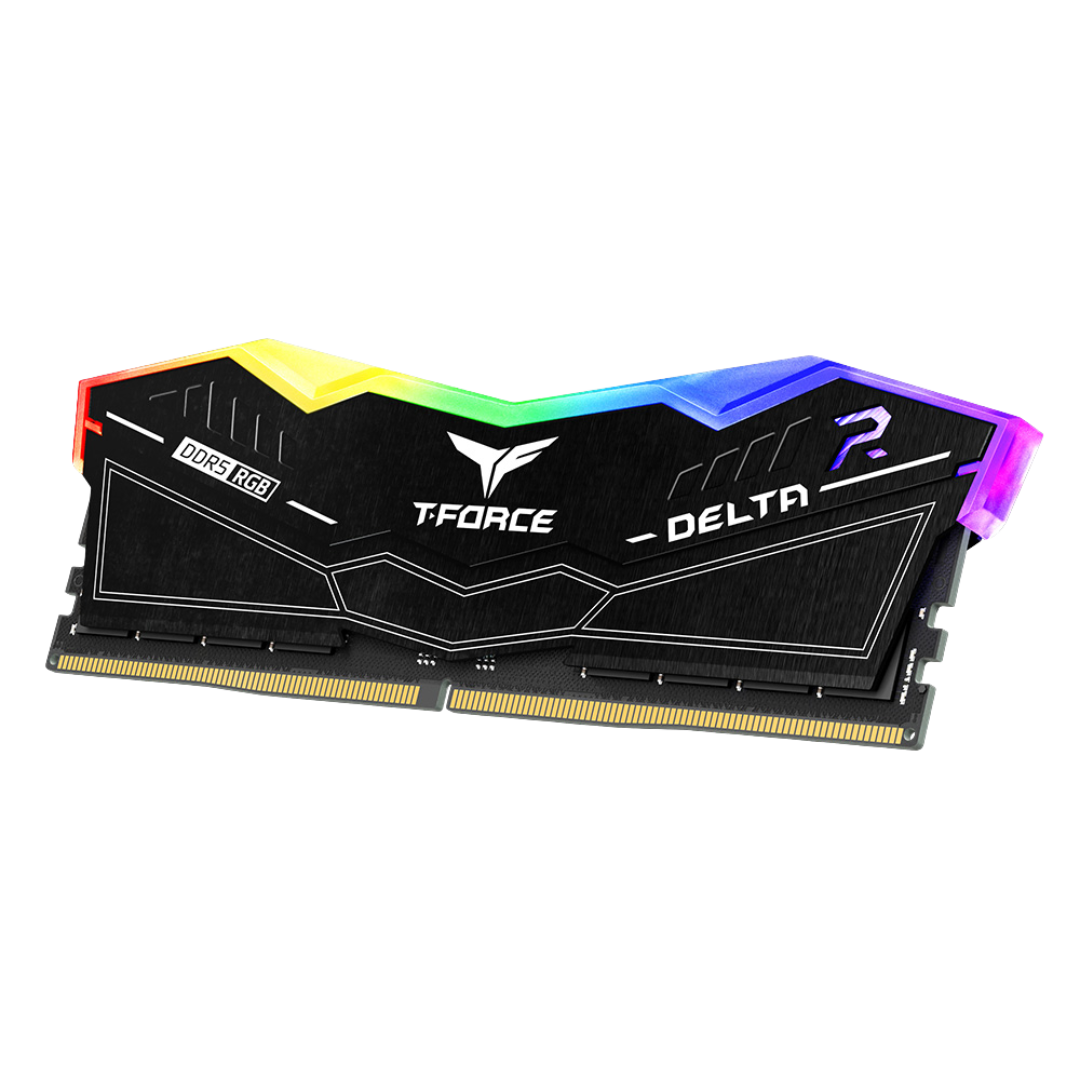 TeamGroup T-Force Delta RGB 32GB (2x16GB) 6000MHz DDR5 Desktop Memory Kit - Black 2