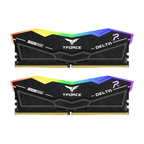 32GB (2x16GB) TEAM GROUP T-FORCE DELTA RGB DDR5 6000MHZ (BLACK)