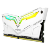 16GB (2x8GB) TEAM GROUP T-FORCE NIGHT HAWK RGB 3600MHz - WHITE