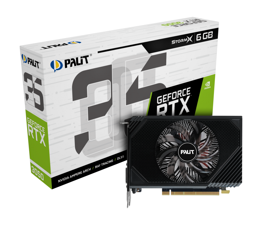 PALIT GeForce RTX3050 STORMX 6GB GDDR6