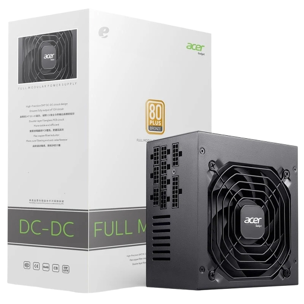 650W Acer AC650 80+ Bronze Full-Modular PSU