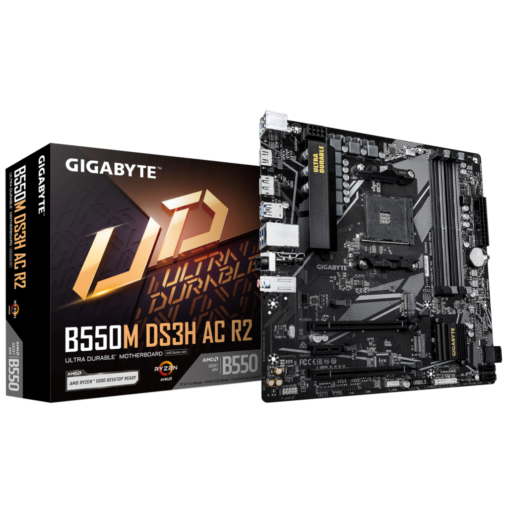 Gigabyte B550M DS3H AC R2 (WiFi + BT)