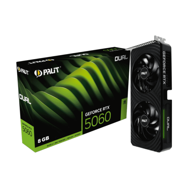 PALIT-GEFORCE-RTX-5060-DUAL-8GB PALIT GEFORCE RTX™ 5060 DUAL 8GB GDDR7