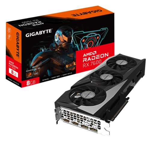 GIGABYTE RADEON RX 7600XT GAMING OC 8GB