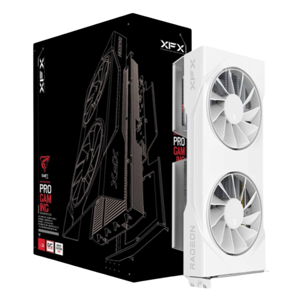 XFX-SWIFT-9060XT-16GB-WHITE XFX Swift AMD Radeon RX 9060 XT OC White Gaming Edition 16GB