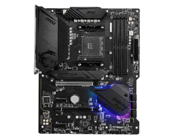 MSI-B550-Gaming-Plus-1 MSI MPG B550 Gaming Plus ATX AM4 Motherboard