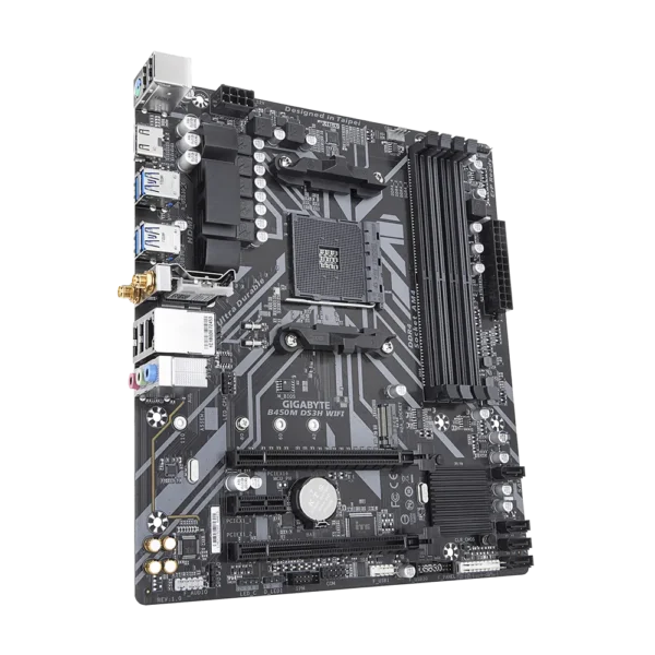 Gigabyte-B450M-DS3H-Wifi-1 Gigabyte B450M DS3H WiFi