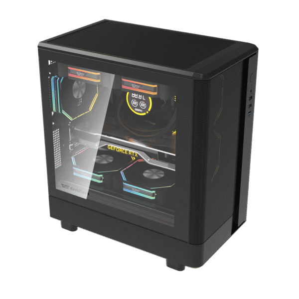 Darkflash DB330M Mesh MATX Case (Black)