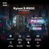 Ryzen 5 4500 + RX 580 8GB System Unit / Complete Set