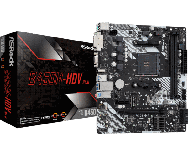 B450M-HDV R4.0(L1) Asrock B450M-HDV R4.0