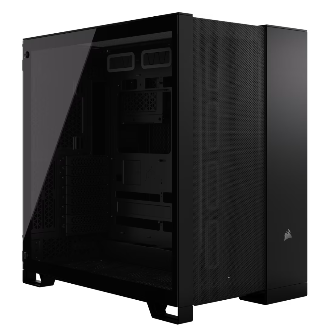 Corsair 6500D AIRFLOW Mid-Tower Dual Chamber PC Case - Black 3
