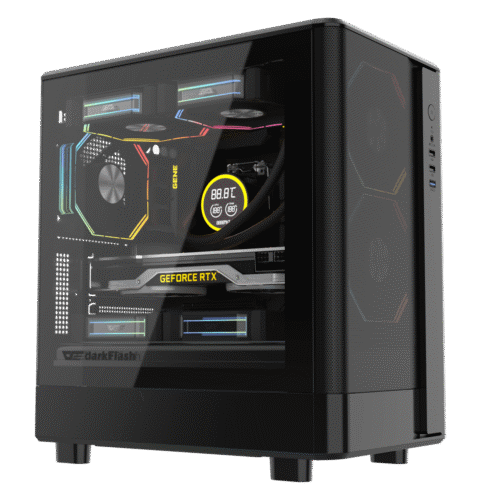 Darkflash DB330M Mesh MATX Case (Black)