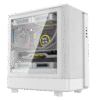 Darkflash DB330M Mesh MATX Case (White)