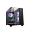 DarkFlash TH285M M-ATX Dual Chamber Case (Black)