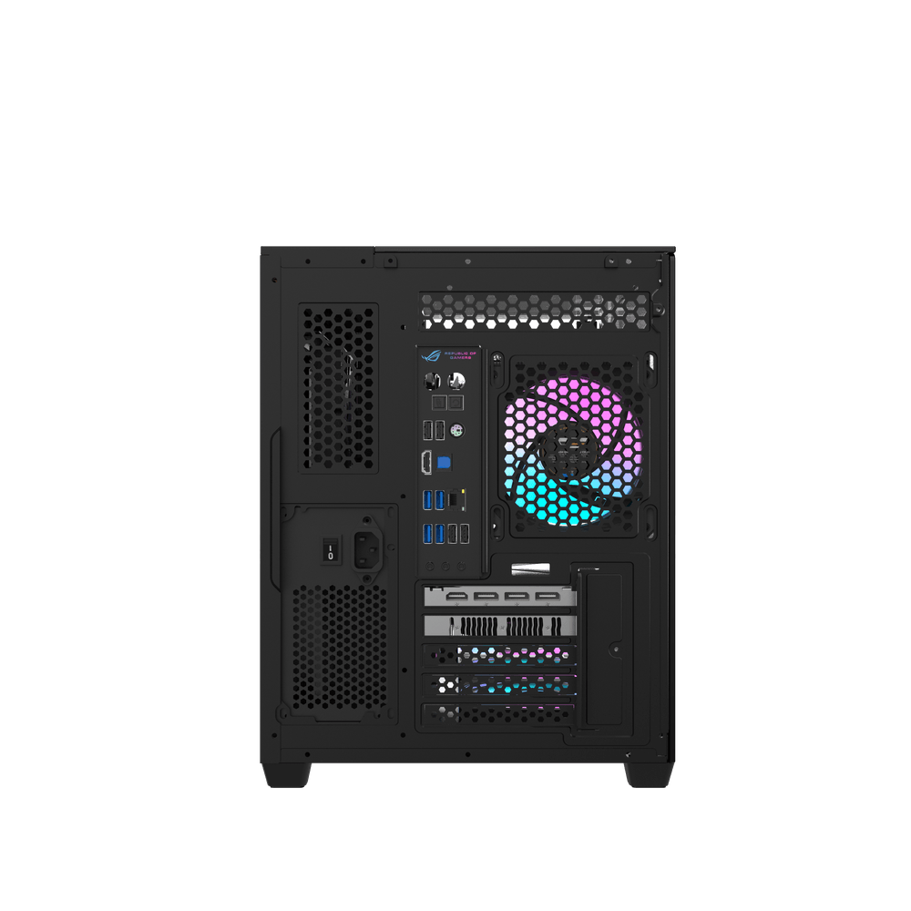 DarkFlash TH285M M-ATX Dual Chamber Case (Black) 6