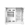 DarkFlash TH285M M-ATX Dual Chamber Case (White)