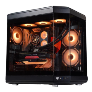 GameKM Y60 Dual Chamber ATX Case (Black)