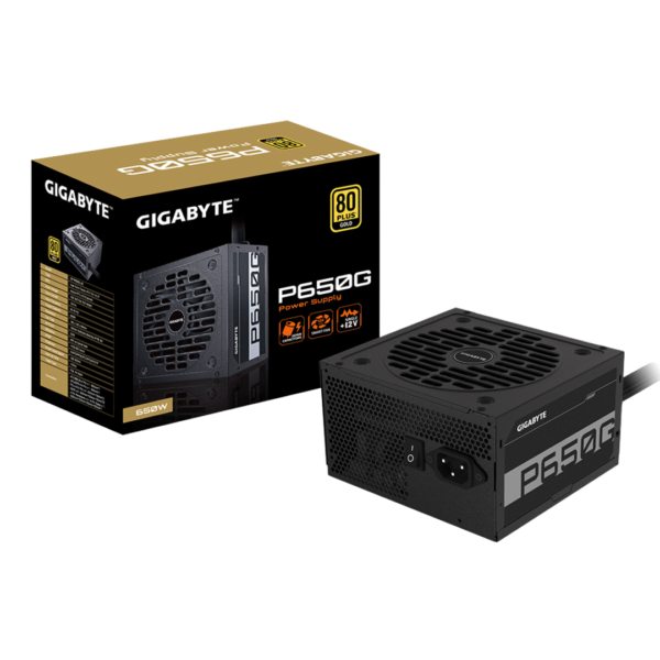Gigabyte-P650G-80-Plus-Gold-PSU Gigabyte P650G PG5 650W 80+ Gold PCIe Gen 5.1 ATX 3.1 Power Supply