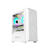 INPLAY Meta A200 MATX Case | 3 RGB Fans (White)