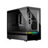 Jungle Leopard MS01 MATX Case (Black)