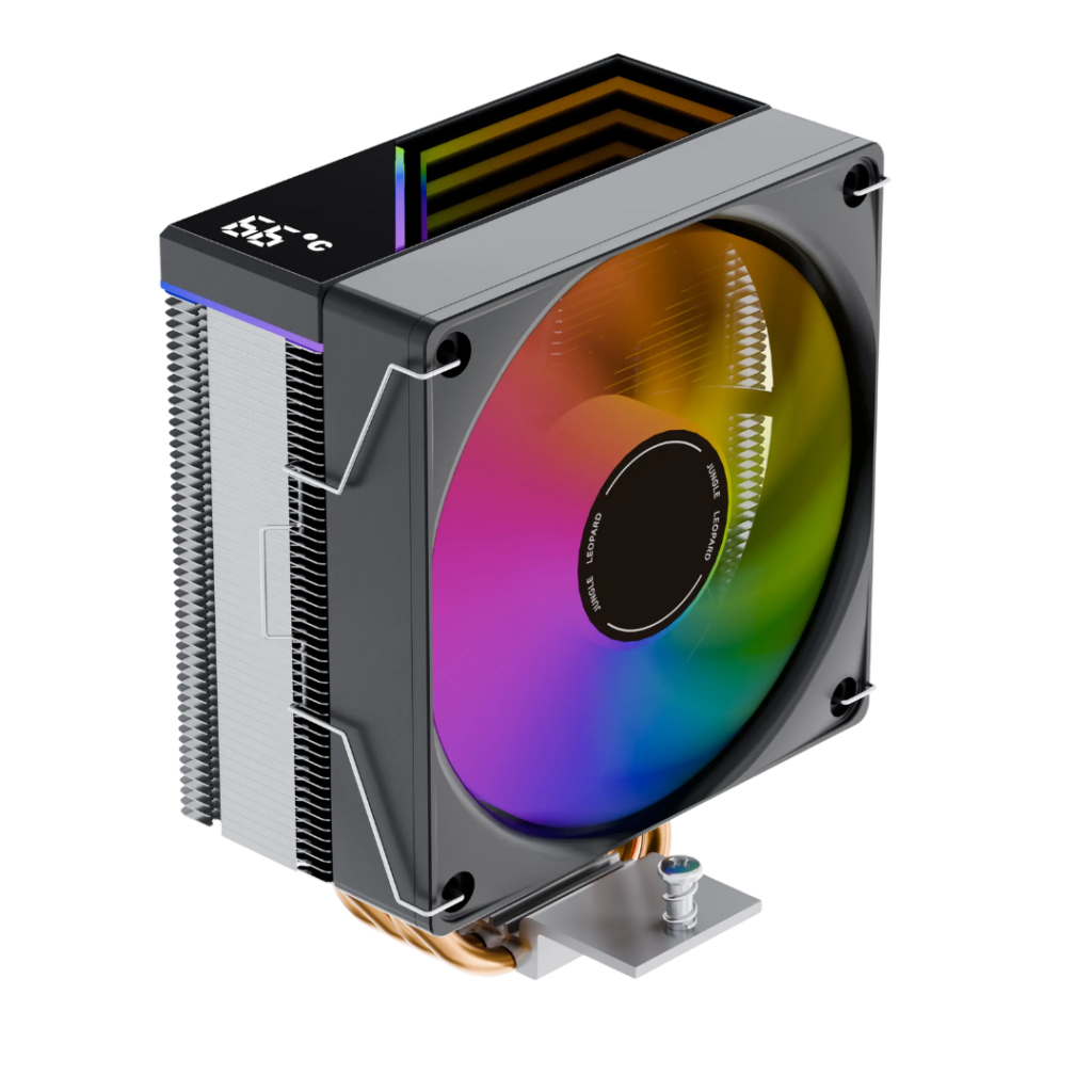 Jungle Leopard KF420E-DGT CPU Cooler (Black)