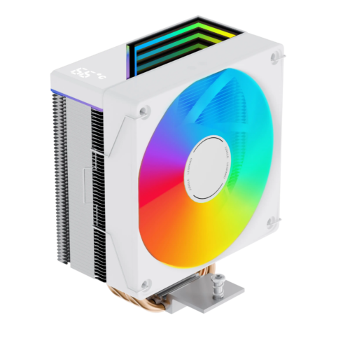 JungleLeopard-KF420E-DGT-White Jungle Leopard KF420E-DGT CPU Cooler (White)