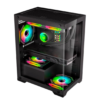 Keytech Robin Lite MATX Case (Black)