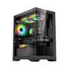 Keytech Robin Lite MATX Case (Black)