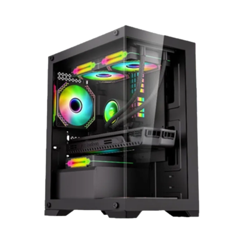 Keytech Robin Lite MATX Case (Black)