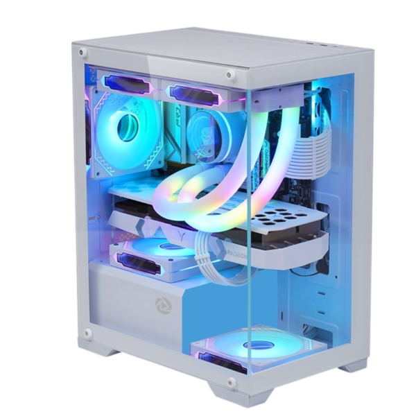 Keytech Robin Lite MATX Case (White)