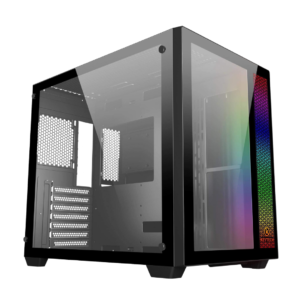 Keytech Robin SE (Special Edition) Dual Chamber ATX Case — Black